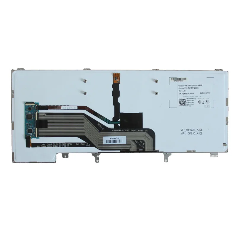 Новая Французская клавиатура для ноутбука Dell Latitude E5420 E5430 E6220 E6230 E6320 E6330 FR