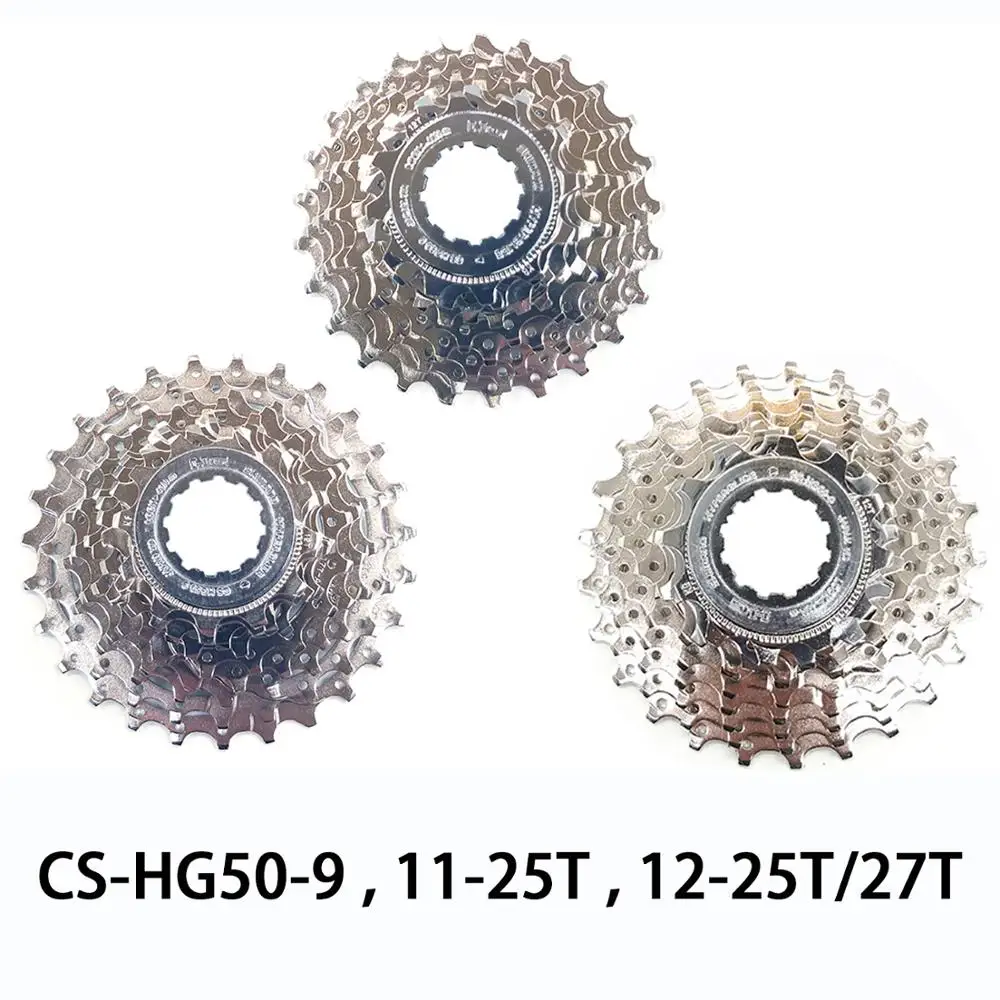SORA CS HG50 9 speed 11 25t 12 27t дорожный велосипед mtb горный свободного хода 9s велосипедные