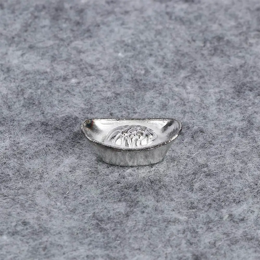 Китайский золотой слиток орнамент Лаки Yuanbao Фэншуй Декор талисман Изделия из