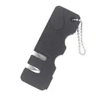 Портативная 2-ступенчатая мини-точилка для ножей, профессиональный инструмент из нержавеющей стали, кухонный инструмент, аксессуары для улицы, F19B