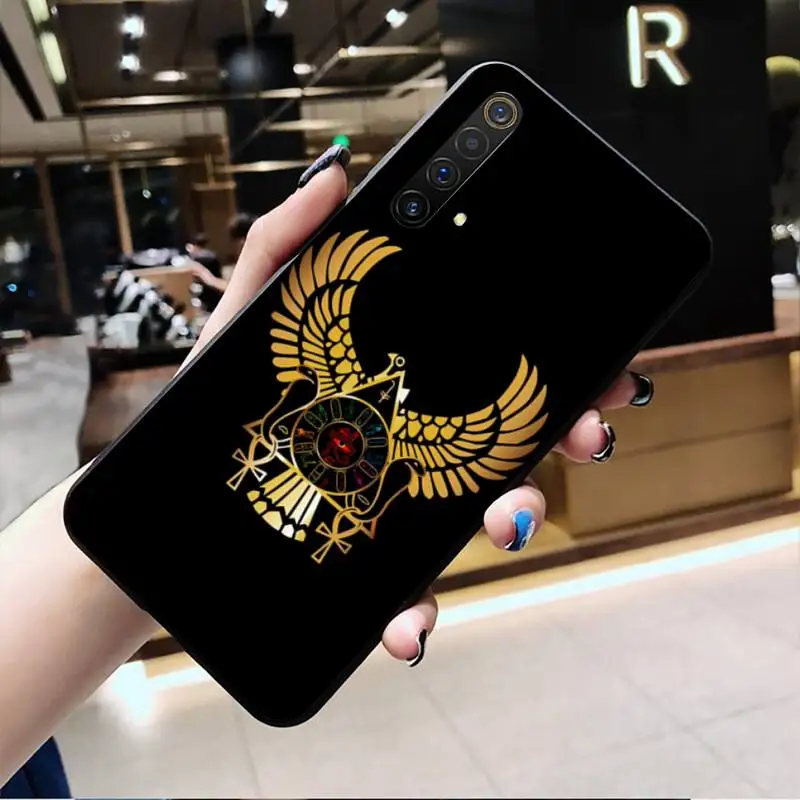 Египет неfertiti анубис Анкх Фараон фотоэлемент для OPPO Realme 6 Pro C3 5 C2 A11X | Мобильные