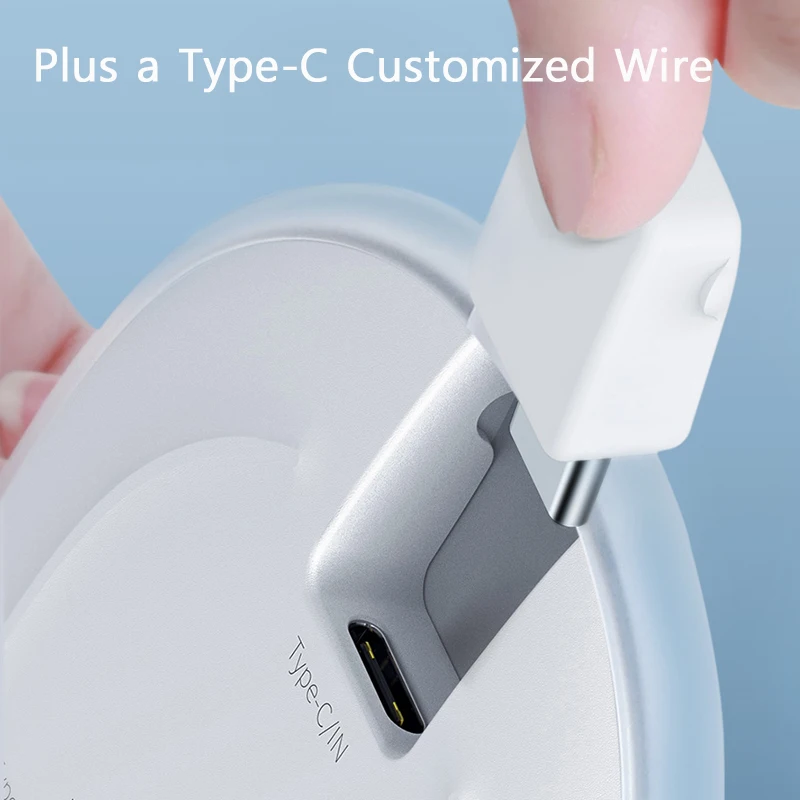 

New Jelly Wireless Charger 15W Fast Qi Wireless Charger For iPhone Airpods Pro Quick Wireless Fast Charging Pad Phone Charger