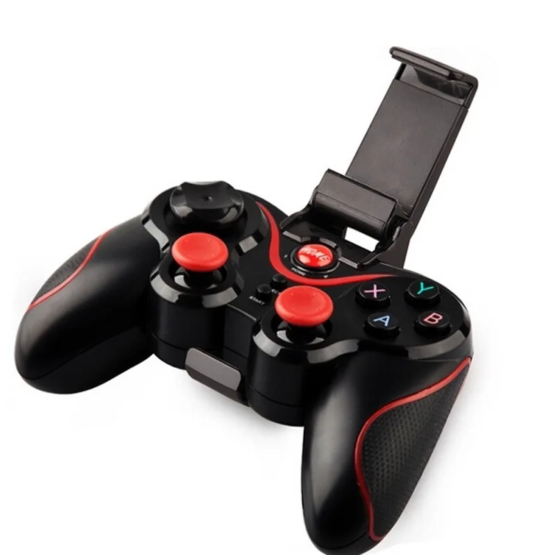 

Wireless Android Gamepad T3 X3 Wireless Joystick Game Controller bluetooth BT3.0 Joystick For Mobile Phone Tablet TV Box Holder