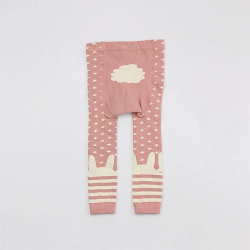 Детские леггинсы большие штаны из полипропилена с мультипликационным принтом