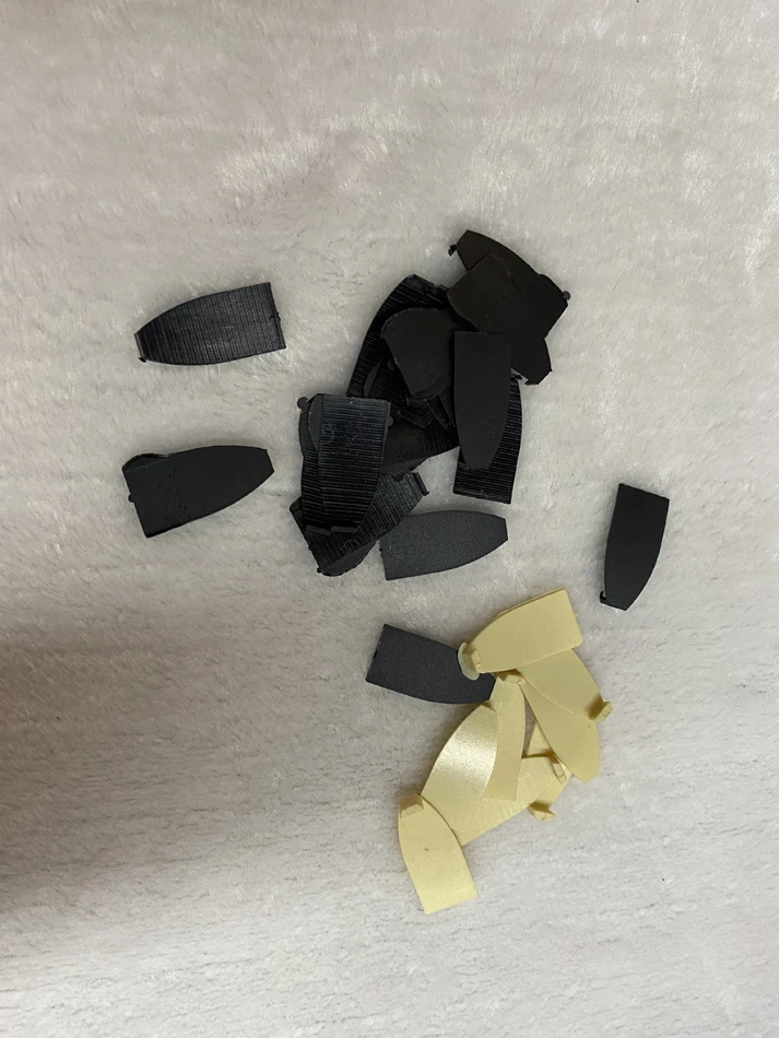 Бесплатная доставка 20est(40 шт) пластиковые двойные басовые наконечники для