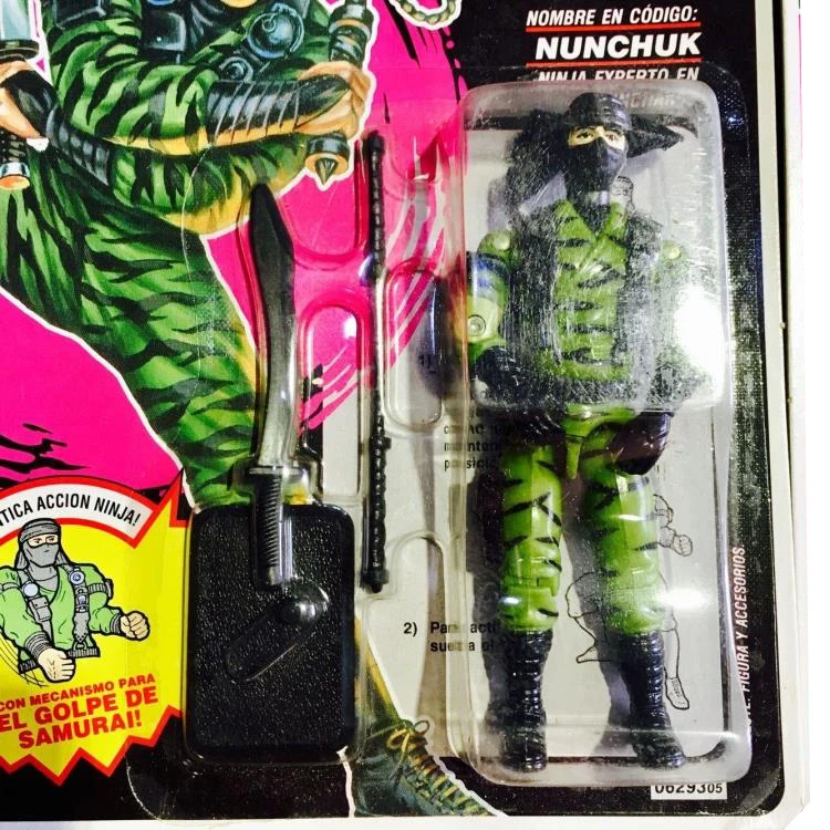 Фигурки героев аниме Hasbro GIJOE 25-я годовщина ниндзя Стром тень 92 года нункук Afilado Bang