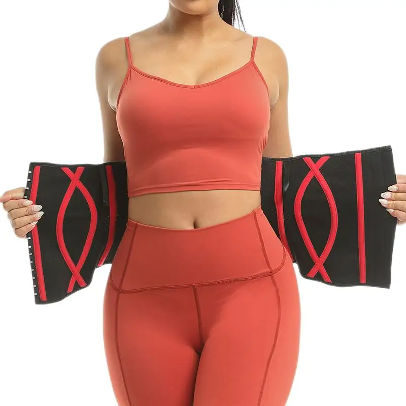 

Латексный тренажер для талии, Длинный Торс, двойная рыба, 13 стальных костей, эластичный корректор живота