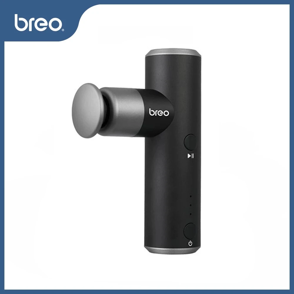

Breo Massagun S1 Мини карманный мощный портативный массажный пистолет для расслабления мышц Электрический массажер Интеллектуальный массаж точн...