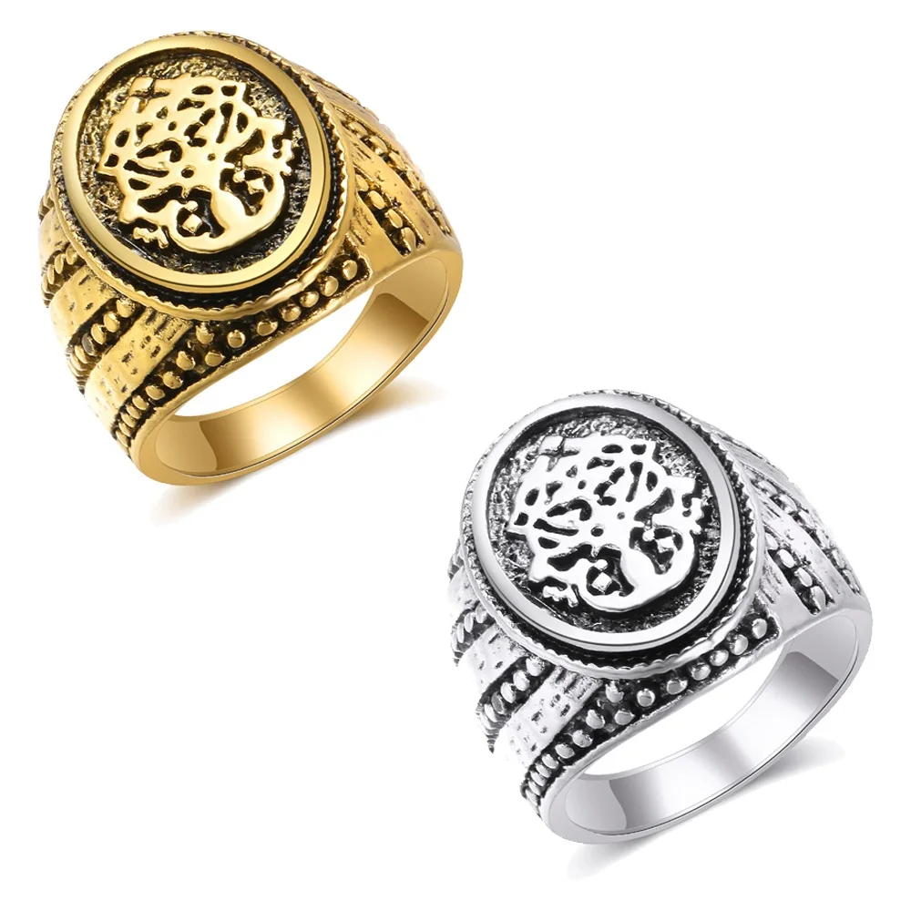 Новый дизайн с покрытием из Ancient GOLD SILVER кольца для Для мужчин's и женщин на
