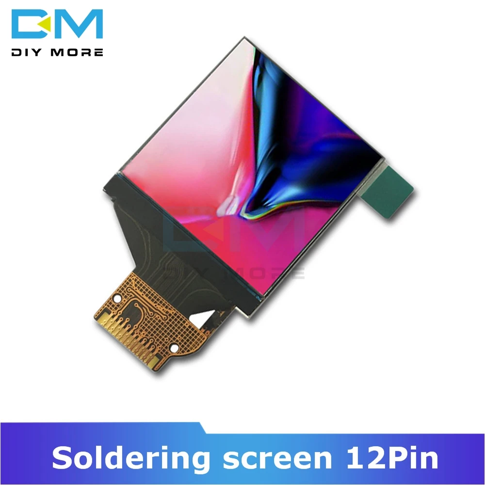 1.3 inch 7 pin IPS HD TFT ST7789 Drive IC 240*240 SPI Communication 3.3V Voltage 4Wire SPI Interface Full Color LCD OLED Display