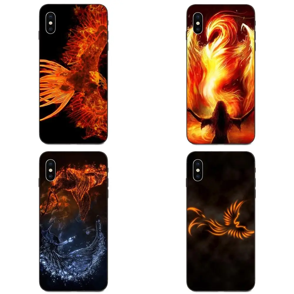 Популярные обои Rising Phoenix для Apple iPhone 4 5 6 6S 7 8 11 Plus X XS Max XR Pro мягкий ТПУ | Мобильные