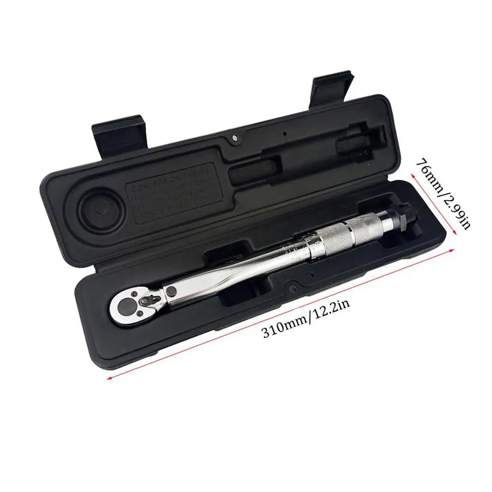 Preset Adjustable Torque Wrench Torque Wrench Torque Wrench 1/4" 5-25Nm Adjustable Torque Wrench Bicycle Repair tools kit