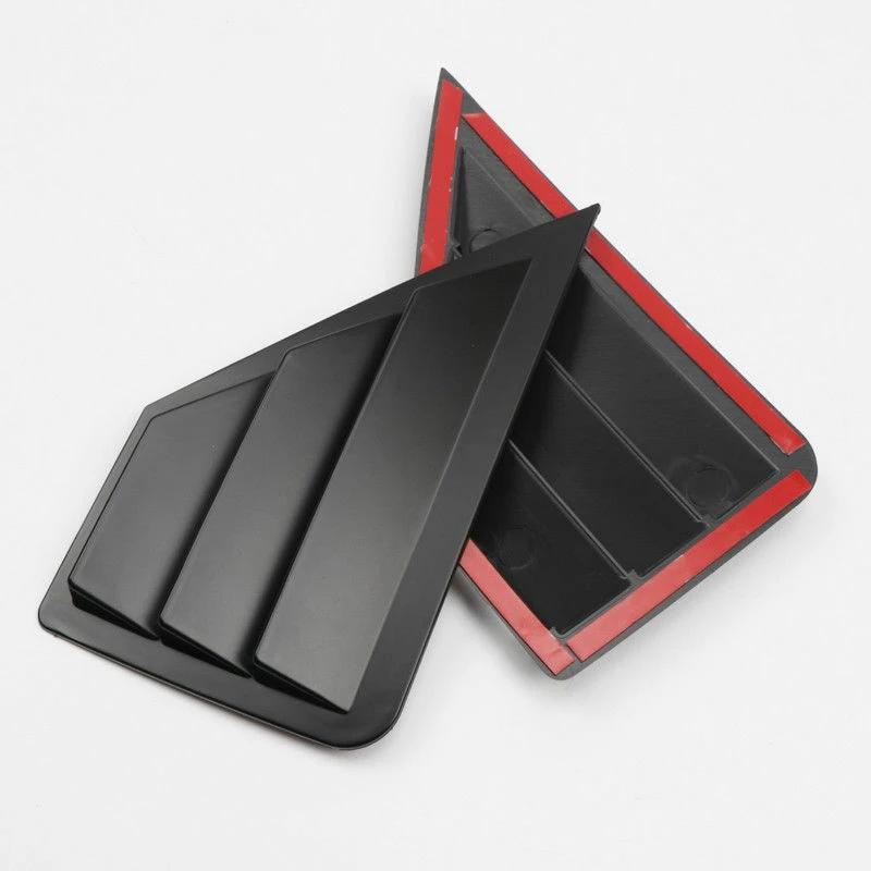Black Rear Window Shutter Cover Trim 2Pcs for Toyota C-HR 2016- 2019 | Автомобили и мотоциклы