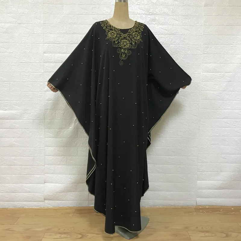 

Arab Muslim Women Prayer Garment Bat Sleeve Hooded Worship Thobe Gown Prayer Middle East Robe Islamic Abaya Pray Hijab Dress