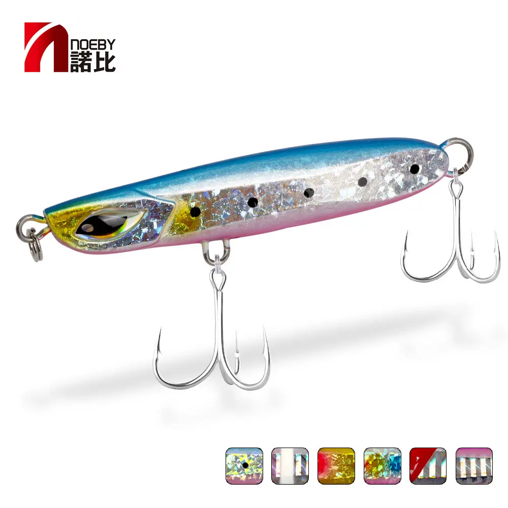 

Noeby твердая приманка для рыбалки на блесну психического приманки 70 мм/40g стикбейт морской hunthouse рыбалка литья ложка искусственный окунь бас-...