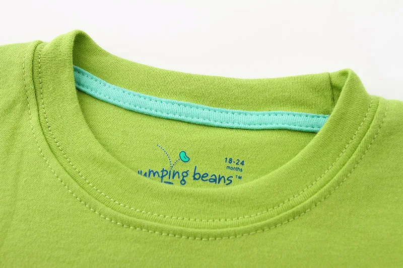 Jumpingbaby/ г. Футболка для мальчиков; Детские футболки; летние топы; футболки для девочек; koszulka Tracktor koszulki meskie roupa menina Enfant