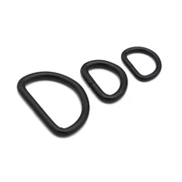black d ring slide buckles adjustable buckles d loops bag clasps purse rings belt strap buckle d bag clasp for leather finding