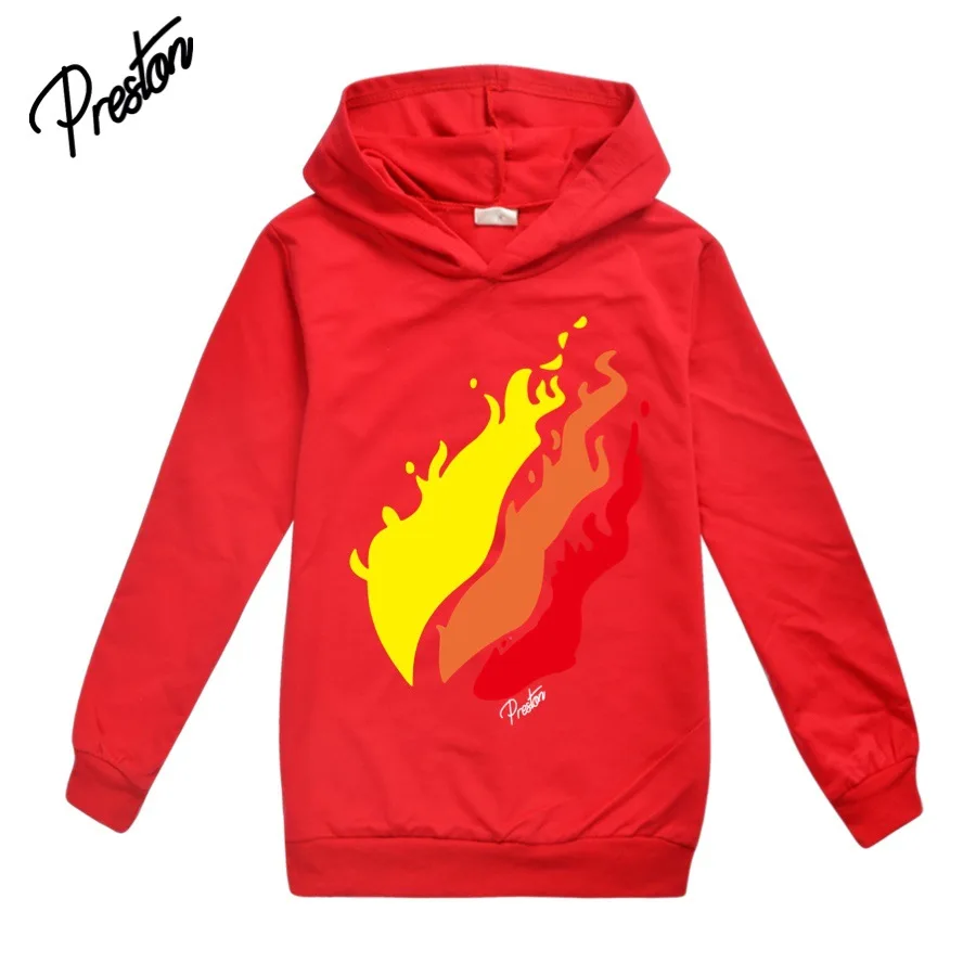 Новые модные детские рубашки prestonplayz для девочек и мальчиков футболки Preston Playzs с