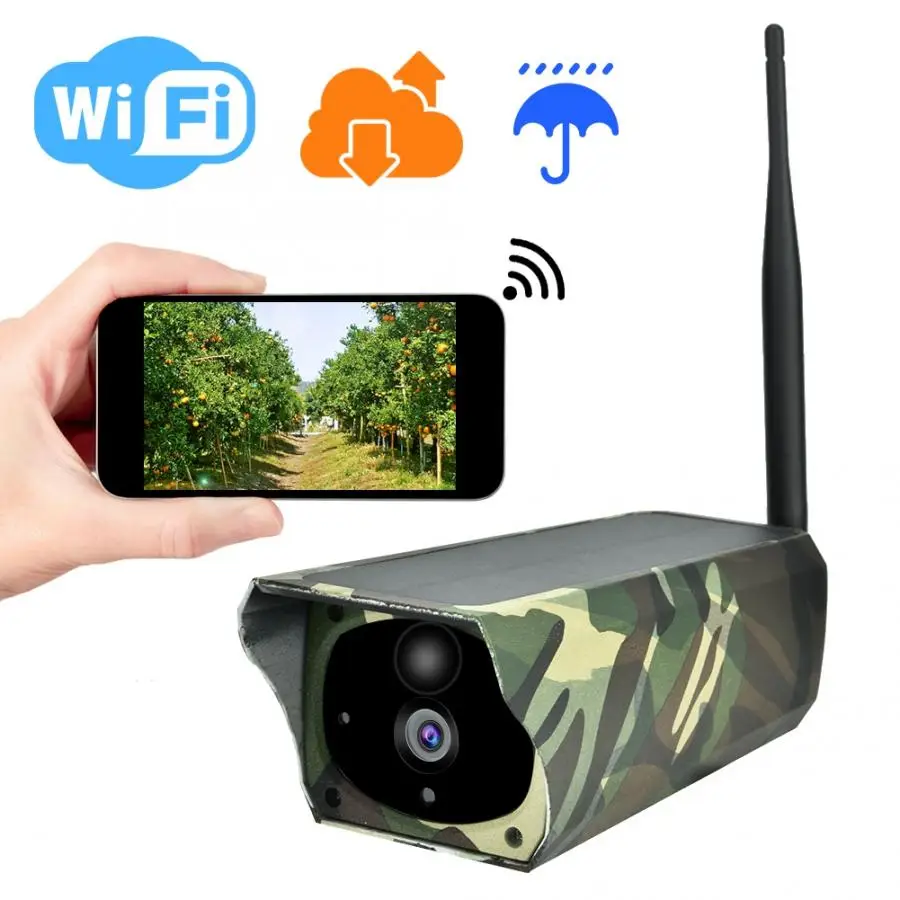 IP-камера Solor 1080P Wi-Fi на солнечной батарее | Безопасность и защита