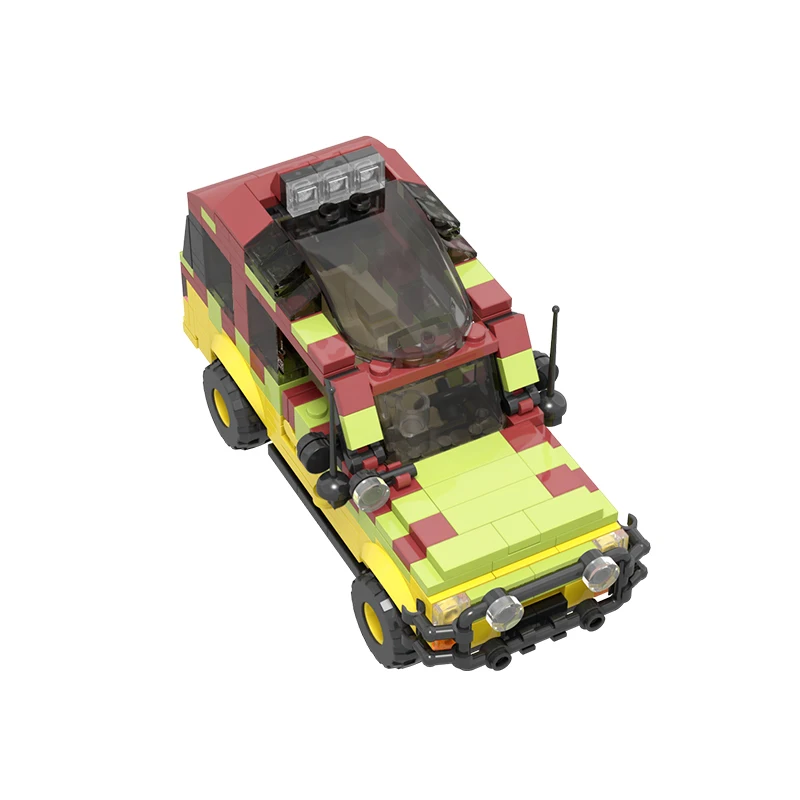 

Jurassic Off-road Explorer Blocks World Forest Park Vehicle Bricks Creator Educational Car Toy Model Kit Blocks For Kids