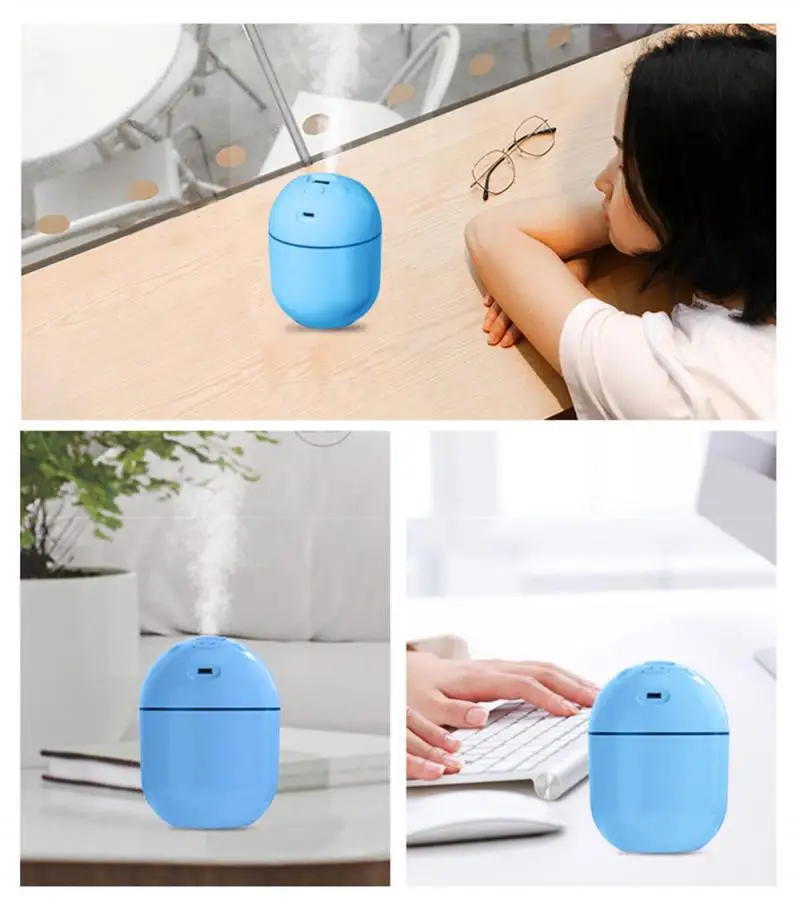 

Ultrasonic Mini Air Humidifier Piggy Car Usb Air Mute Large-capacity Aroma Essential Oil Diffuser With Led Car Air Humidifier