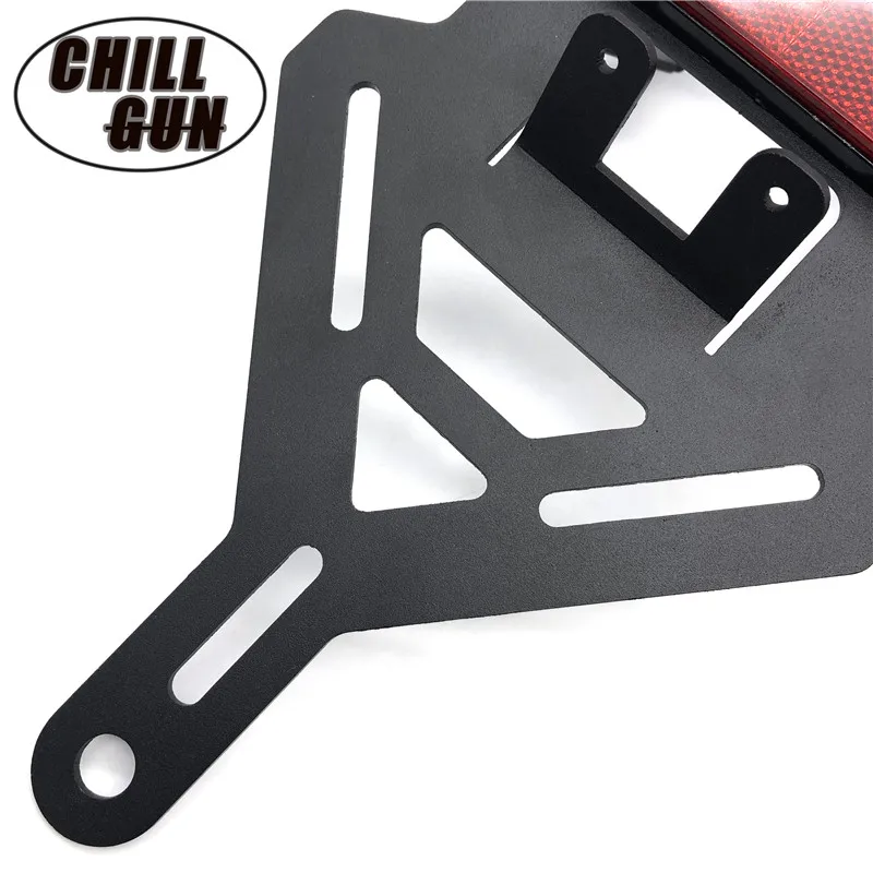 Мотоцикл хвост аккуратные светодиодный светильник крыло номерного знака