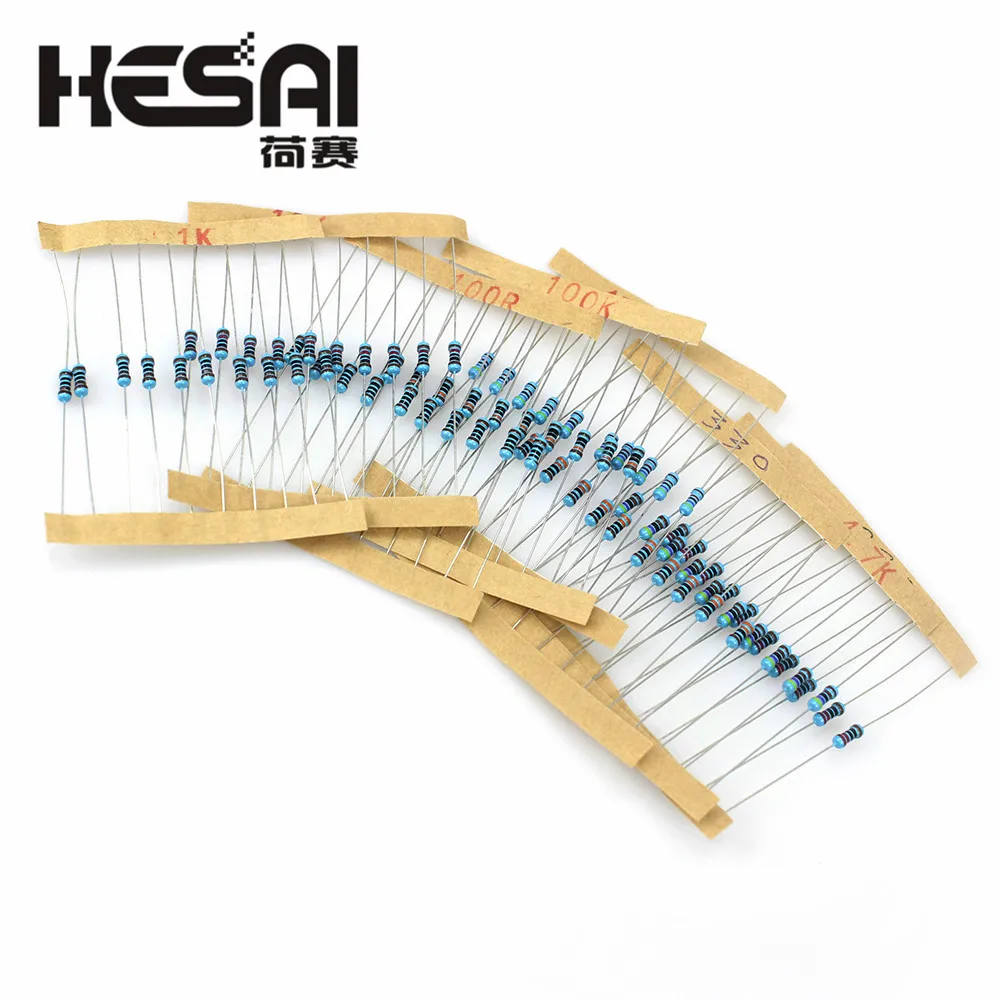 Стартовый комплект резистор/LED/конденсатор/перемычки/макетная плата резисторов