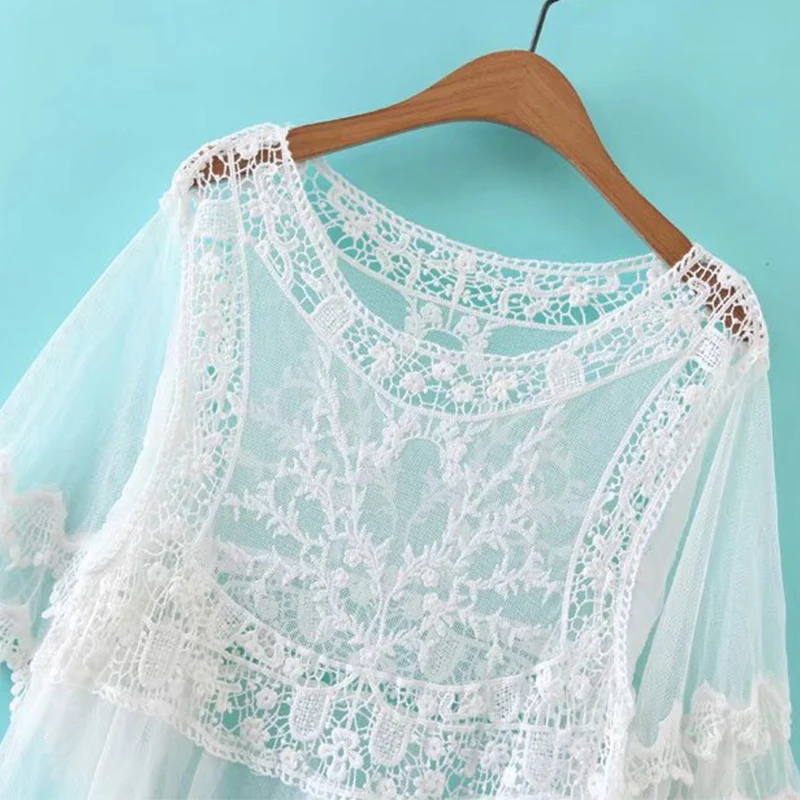 Женская винтажная блузка seoaf белая Повседневная рубашка с цветочным принтом и