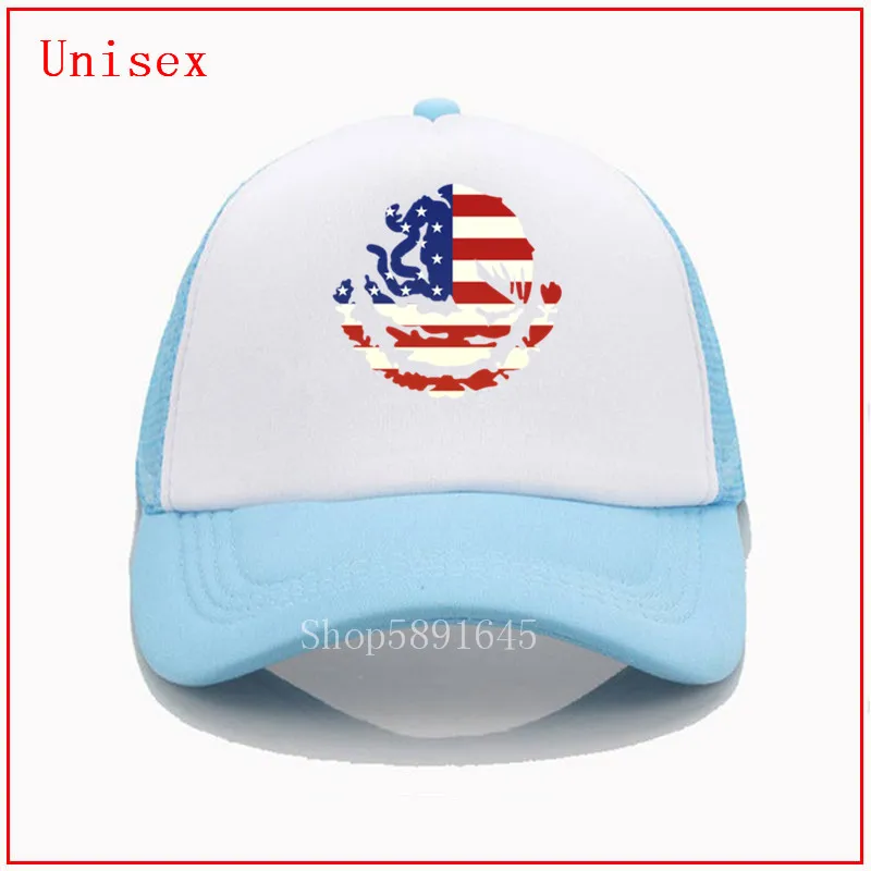 Модные стильные кепки американские мексиканские символы бейсболки с