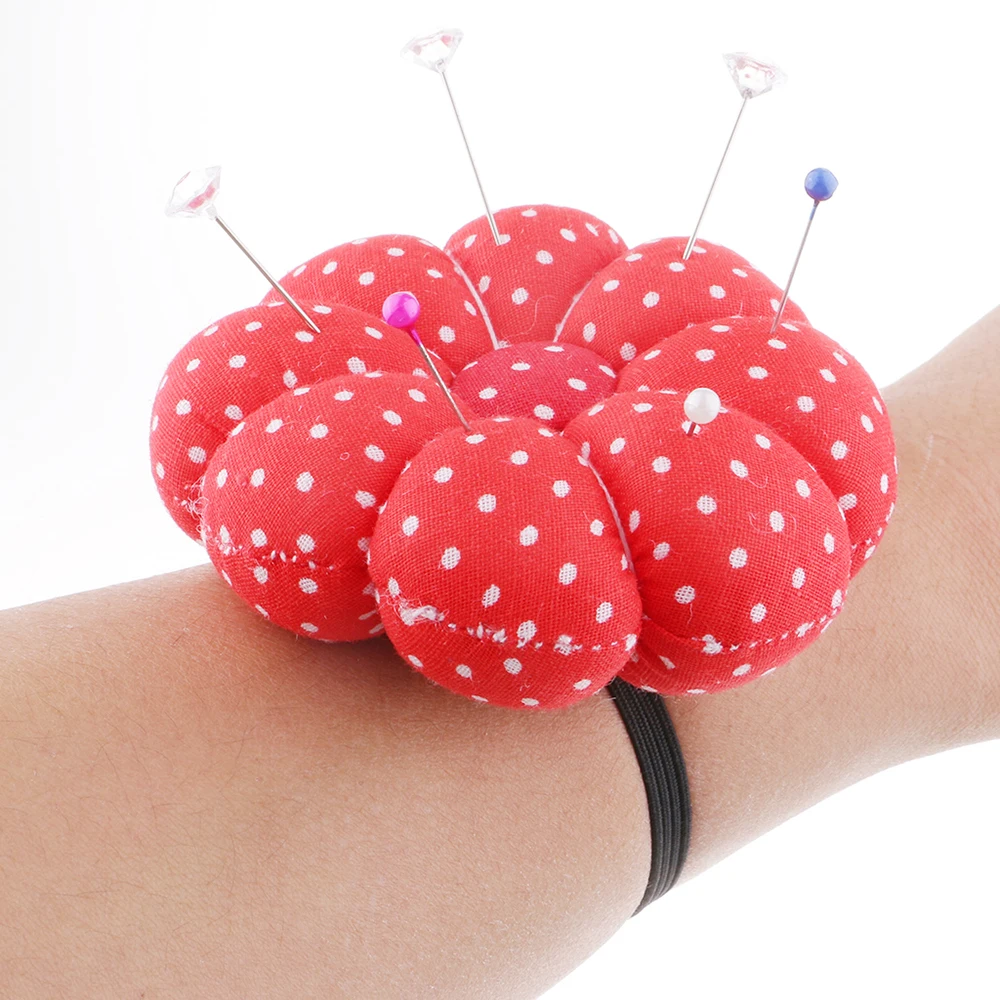 Швейные булавки в форме тыквы хлопковые тканевые пуговицы ремешок на запястье