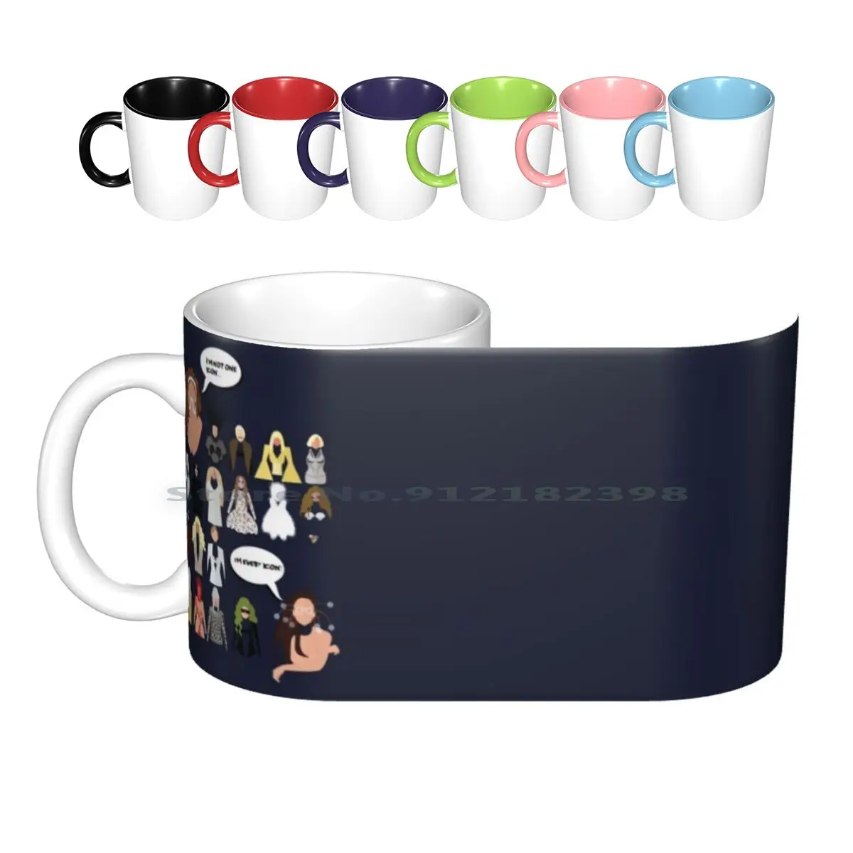 

- Artpop Icon Ceramic Mugs Coffee Cups Milk Tea Mug Artpop Fashion Icon Pop Star 2013 2014 Music Pop Culture Joanne Atrl