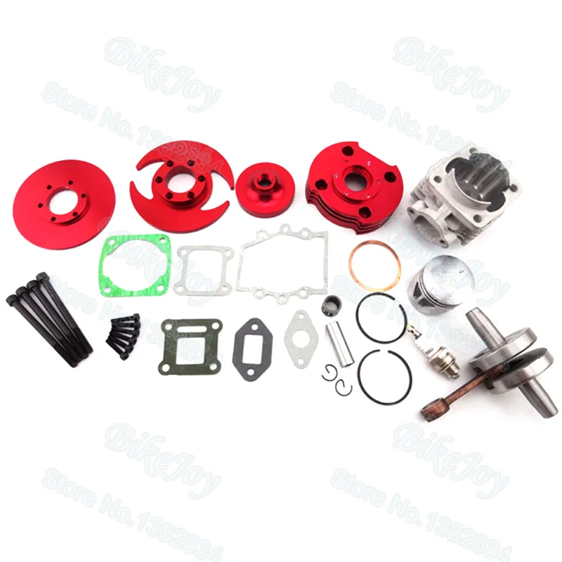 44 мм большой диаметр 3 канавки красный комплект коленчатого вала Комплект