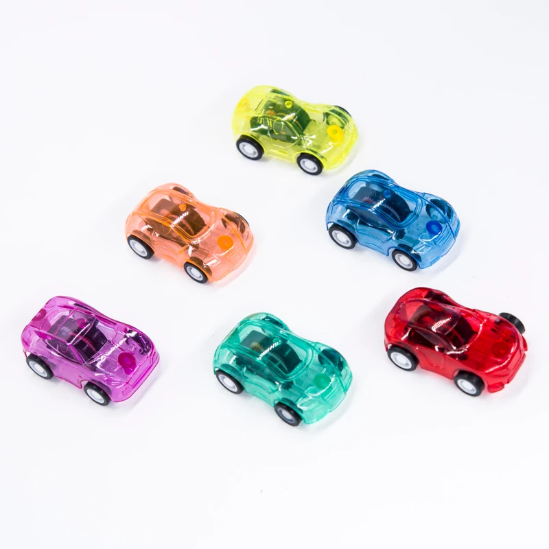 3* Kawaii Pull Back Cars Toys for Children Mini Car With Wheels Model Baby Educational Toy Party Gifts Boys Color Randomly |