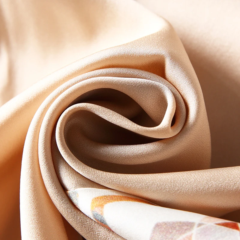 

Spring Autumn Natural Real Silk Women Casual Shirt Elegant Turn-down Collar Long Sleeve Shirts Tops Office Lady Printed Blouse