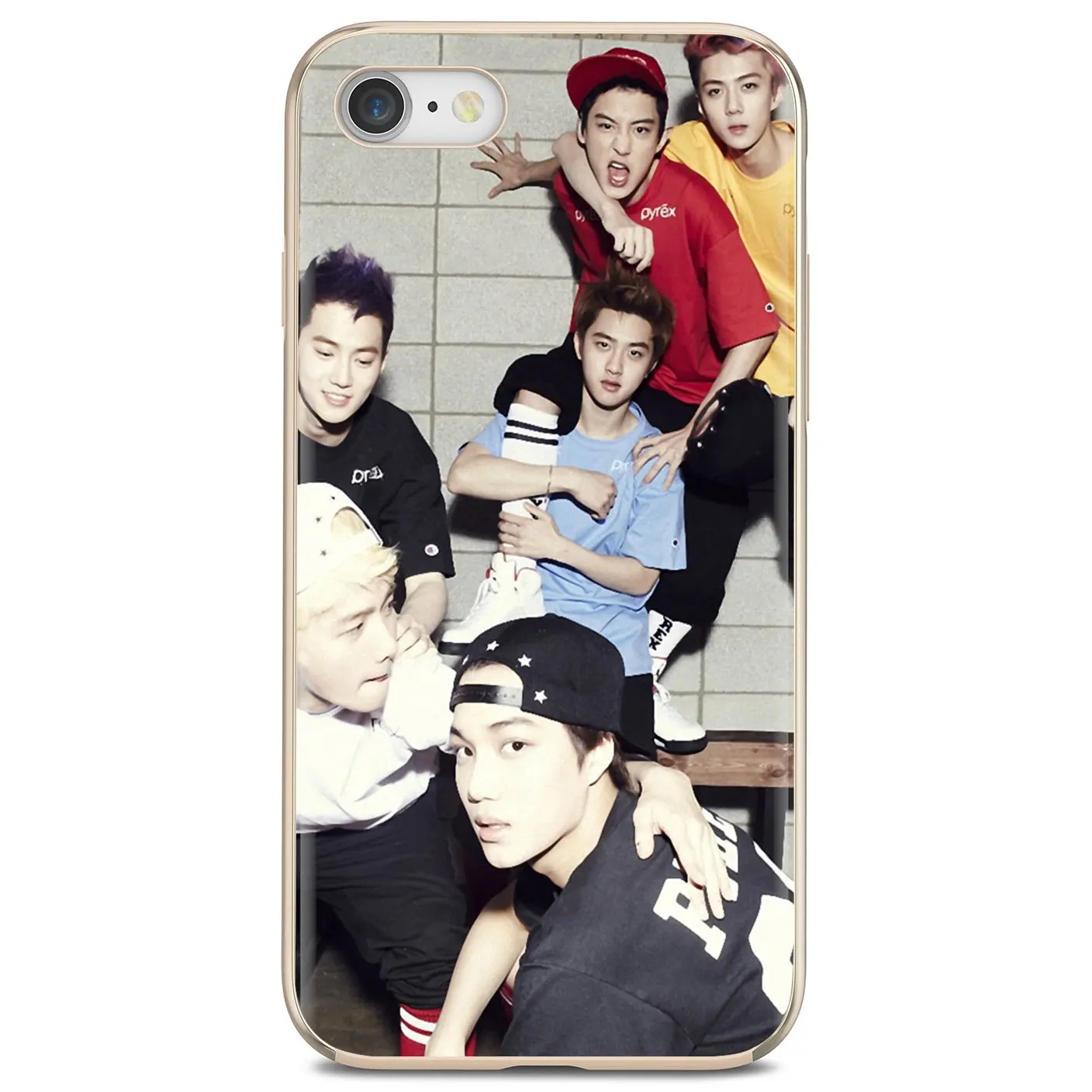 Горячая Распродажа pop exo Lucky een для iPhone 11 Pro 4 4S 5 5S SE 5C 6 6S 7 8X10 XR XS Plus Max iPod Touch купить