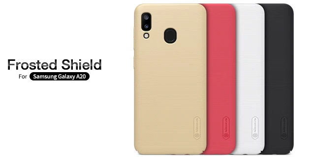 Чехол для samsung Galaxy A70s/A50s/A30s/A10s/A20/A20E/A6 чехол NILLKIN суперматовый защитный жесткий чехол-накладка для телефона