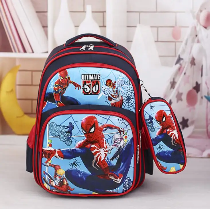 Детские школьные ранцы Disney «Холодное сердце», Водонепроницаемые рюкзаки для девочек, портфель для начальной школы