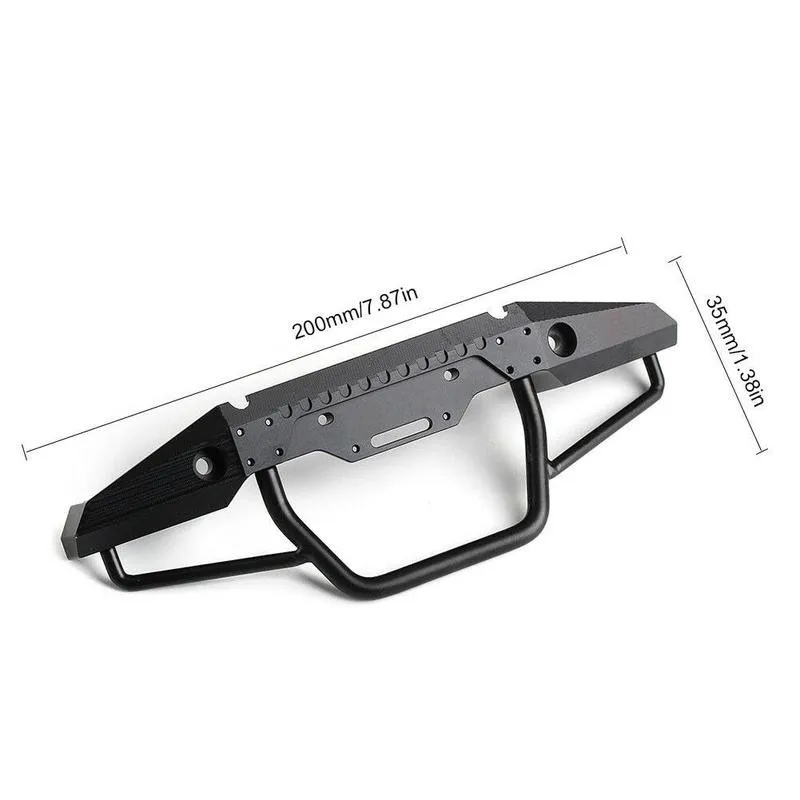 

Rock Car Metal Front Rear Bumpers For Traxxas Bumper Crawler Front Accessories Metal