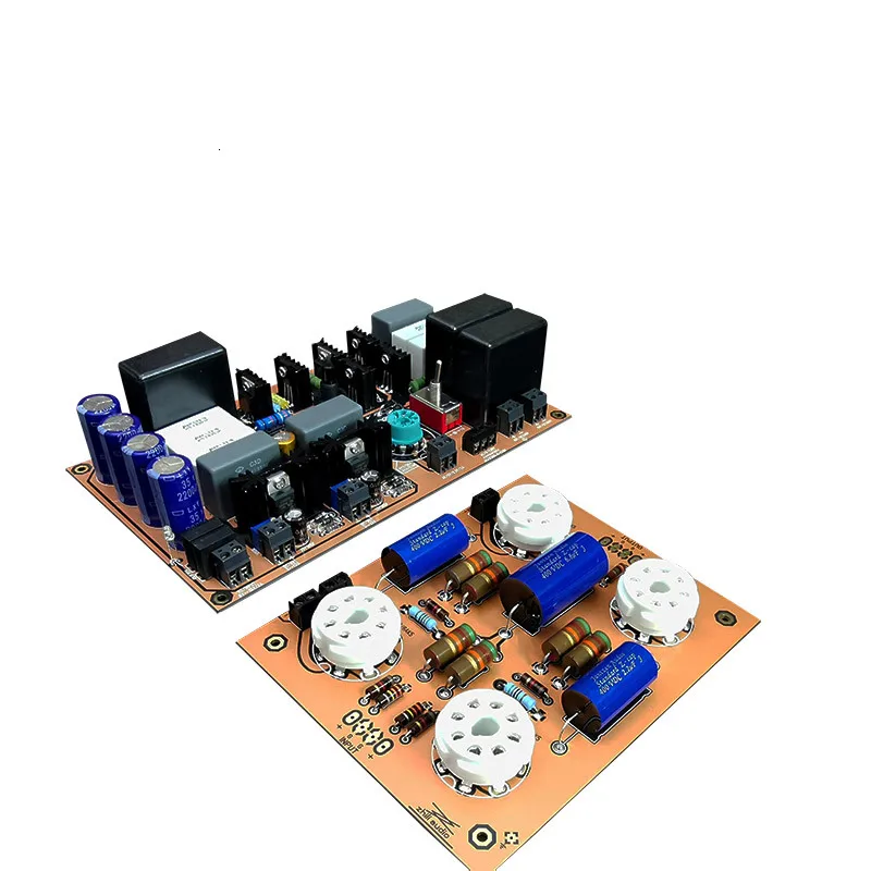 

WE 717A HIFI Tube Preamp Pre-amplifier Audio Board DIY Kits Compatible 6AK5/6SJ7/6J1/6J8P/6Sh7/6sk7