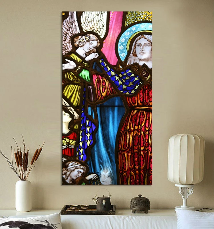 Настенные картины на холсте постер с изображением девы Марии матери украшение