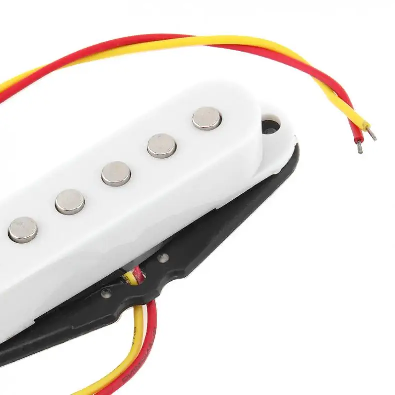 

Single Coil Sound Pickup for ST SQ 6 Strings Electric Guitar Harmonious