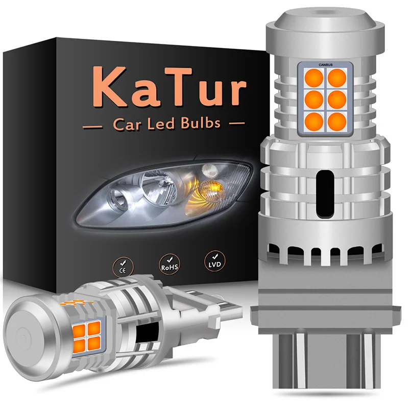 2 шт. светодиодсветодиодный лампы для указателей поворота 3157 лм t25 3155 3156 12