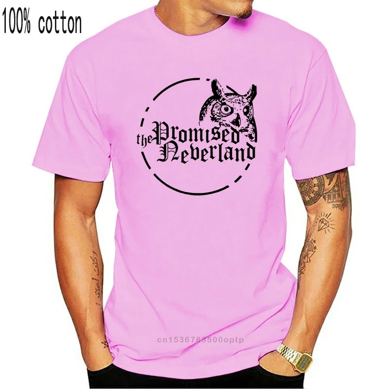 

New The Promised Neverland Minerva'S Owl Symbol White T-Shirt Colorful Tee Shirt