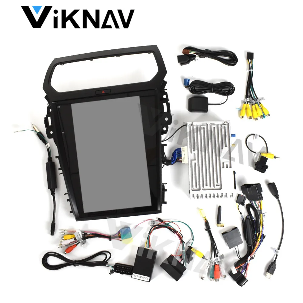 Автомагнитола 2 din для Ford Explorer 2013-2018 android вертикальный экран GPS-навигация 12 1 дюйма |