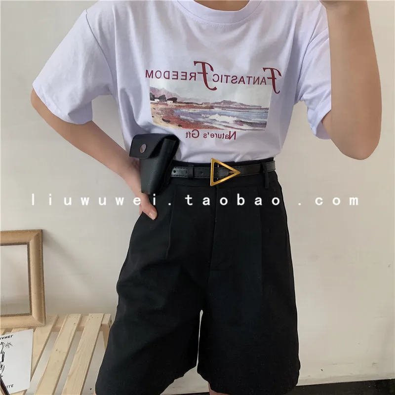 

Triangle Buckle Women's Bag Decoration Retro Jeans Belt Fine Suit Jacket Waist Seal Fashion