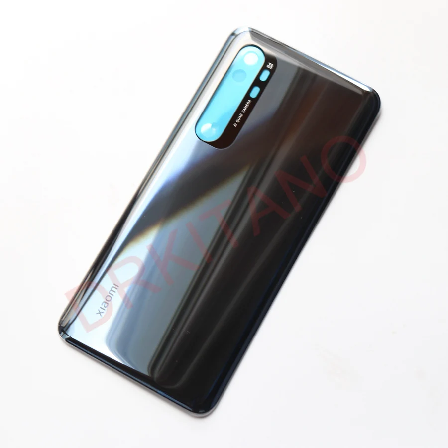 Новинка заднее стекло для Xiaomi Mi NOTE 10 Lite Крышка батарейного отсека задняя панель