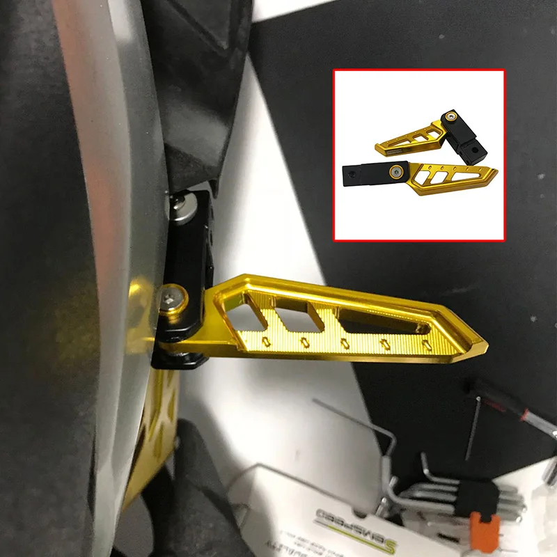 Для Yamaha XMAX 300 400 125 250 2017 2018 2019 подножка мотоцикла CNC алюминиевый сплав поворотные