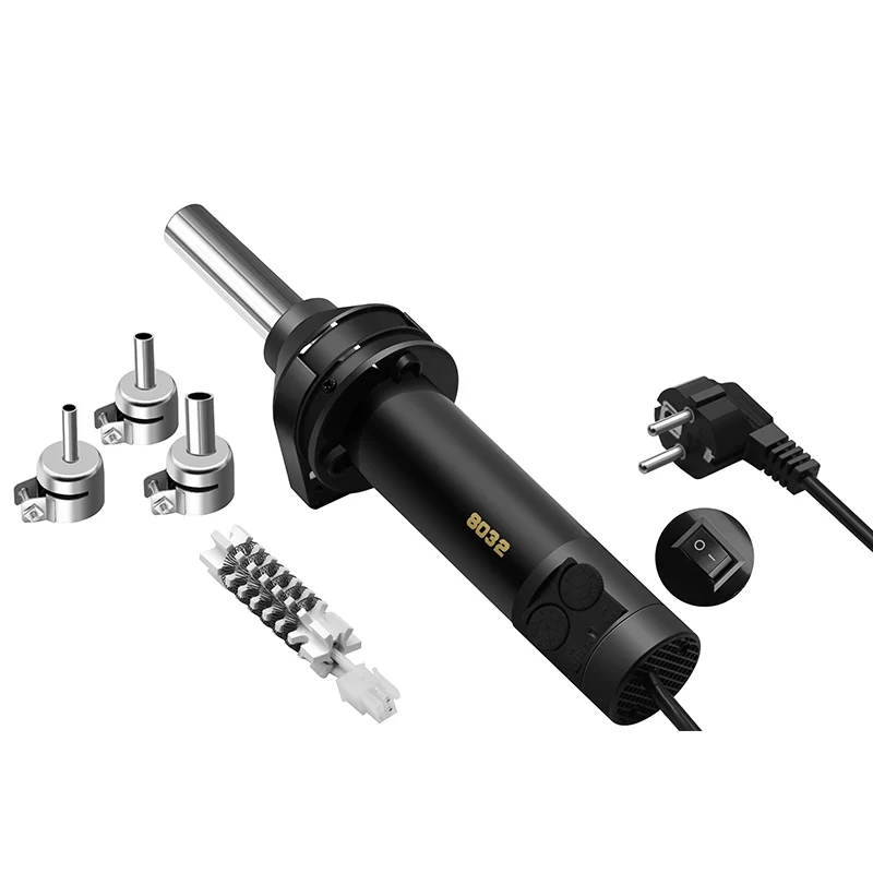 8032 пистолет горячего воздуха Портативная паяльная станция BGA воздуходувка фен