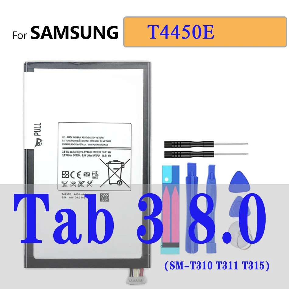 Аккумулятор T4450E для Samsung GALAXY Tab 2 3 4 7 0 8 10 1 lite SM T310 T311 T315 T530 T210 T111 T230 T331 GT P5200
