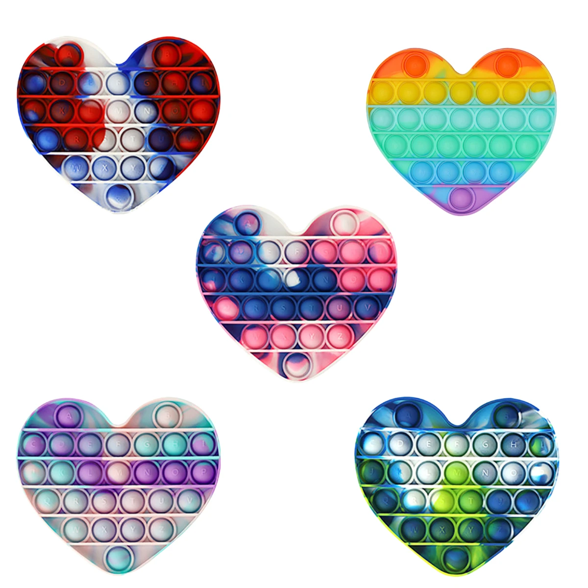 

Пузырьковая игрушка-брелок для снятия стресса, забавная игра, игрушки для снятия стресса, сжимаемая игрушка-антистресс для взрослых и детей